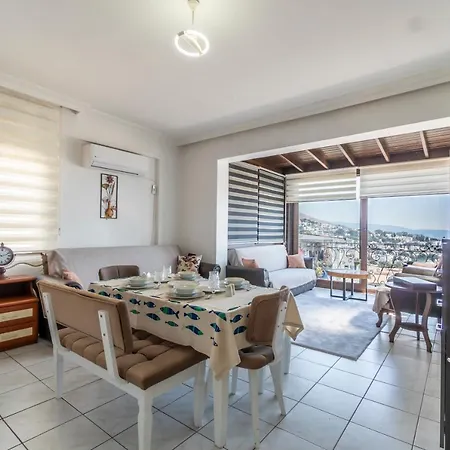 דירה Apartment In Bodrum Center With Full Sea And Castle View